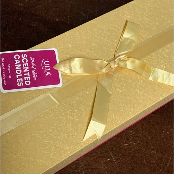 ULTA SET OF 3 SCENTED FILLED MERCURY GLASS CANDLES IN GIFT BOX! Limited Edition - Picture 3 of 14